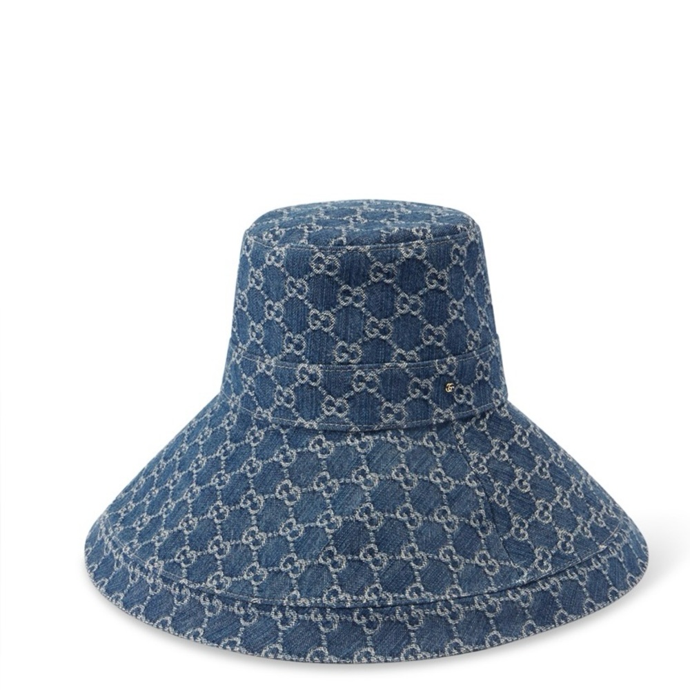 Gucci Blue Patterned Women's Hat